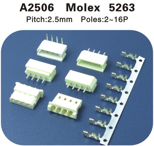 Molex 5263連接器 A2506